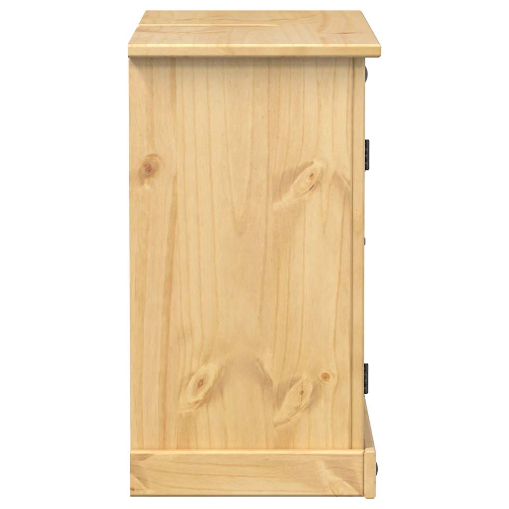 Mobile Lavabo da Bagno Corona 73x33x60cm Legno Massello di Pino | homemem39