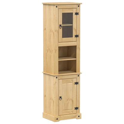 Mobile da Bagno Corona 50x40x185 cm in Legno Massello di Pino | homemem39