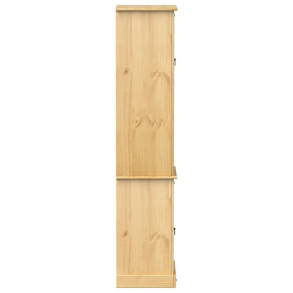 Mobile da Bagno Corona 50x40x185 cm in Legno Massello di Pino | homemem39