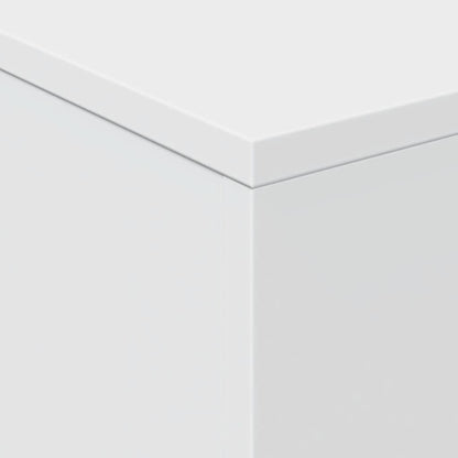 Tavolino da Salotto con Luci LED Bianco 50x50x40 cm | homemem39