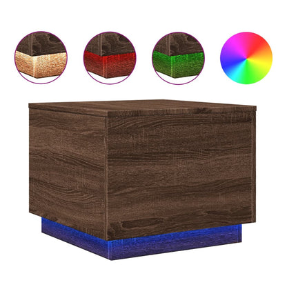 Tavolino da Salotto con Luci LED
