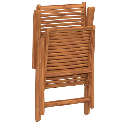 Sedie Giardino Pieghevoli Reclinabili 2pz Legno Massello Acacia | homemem39