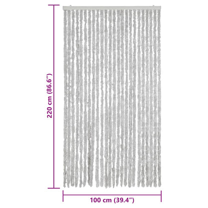 Tenda Antimosche Grigia 100x220 cm in Ciniglia | homemem39