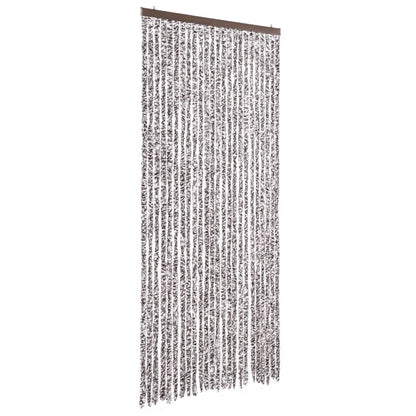 Tenda Antimosche Marrone e Beige 100x230 cm in Ciniglia | homemem39