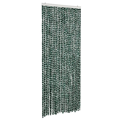 Tenda Antimosche Verde e Bianca 100x200 cm in Ciniglia