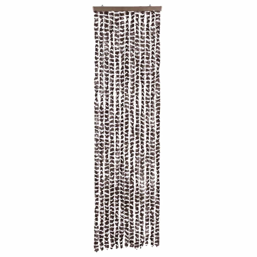 Tenda Antimosche Beige e Marrone 56x200 cm in Ciniglia | homemem39