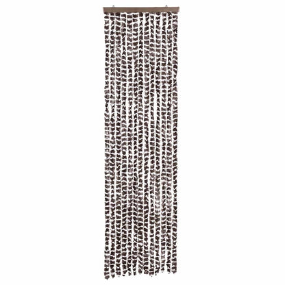 Tenda Antimosche Beige e Marrone 56x200 cm in Ciniglia | homemem39
