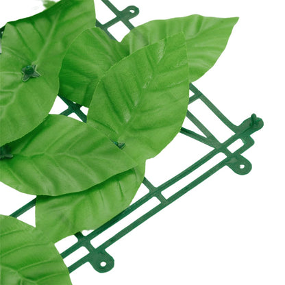 Paravento da Balcone con Foglie Verdi 200x75 cm | homemem39