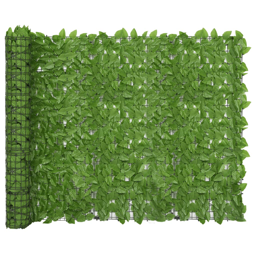 Schermo Privacy da Balcone con Foglie Verde 300x150 cm | homemem39