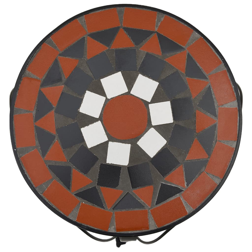Supporti per Piante 3 pz Terracotta e Bianco in Ceramica | homemem39