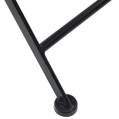 Sedie da Bistrò Pieghevoli 2 pz Terracotta e Bianco in Ceramica - homemem39