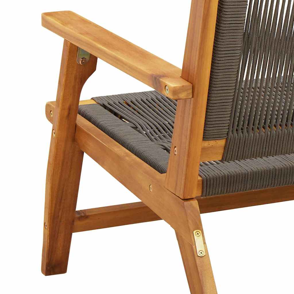 Arredamento da Giardino Grigio 122 x 78 x 73 cm