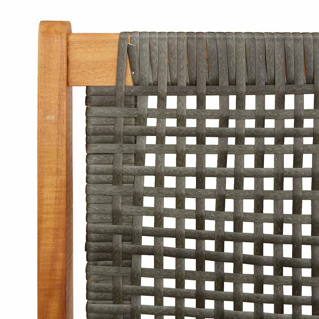 Arredamento da Giardino 2 pcs Grigio 67 x 78 x 73 cm