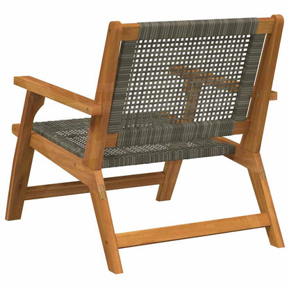 Arredamento da Giardino 2 pcs Grigio 67 x 78 x 73 cm