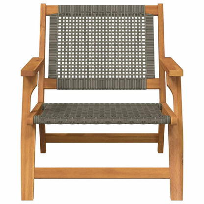 Arredamento da Giardino 2 pcs Grigio 67 x 78 x 73 cm