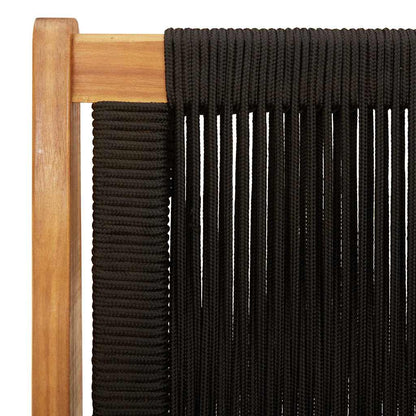 Arredamento da Giardino 2 pcs Nero 67 x 76 x 73 cm