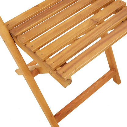 Sedie da Bistrò 2 pz Nere Legno Massello Acacia e Polyrattan