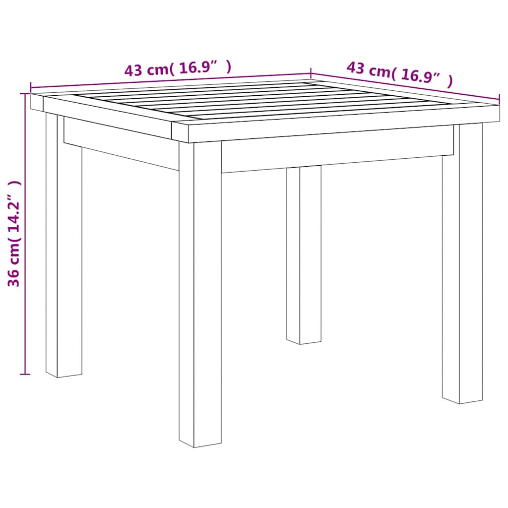 Set da Bistrot 3 pz Beige in Polyrattan e Legno di Acacia