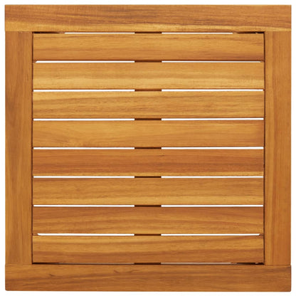 Set Salotto da Giardino 5pz Grigio in Polyrattan e Legno Acacia