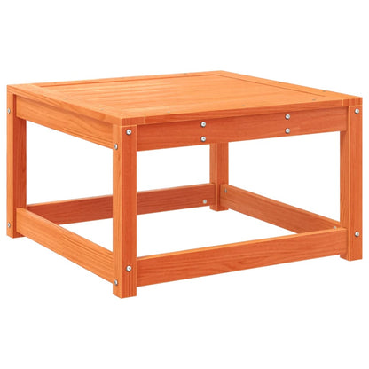 Set Salotto da Giardino 4 pz Marrone Cera Legno Massello Pino | homemem39