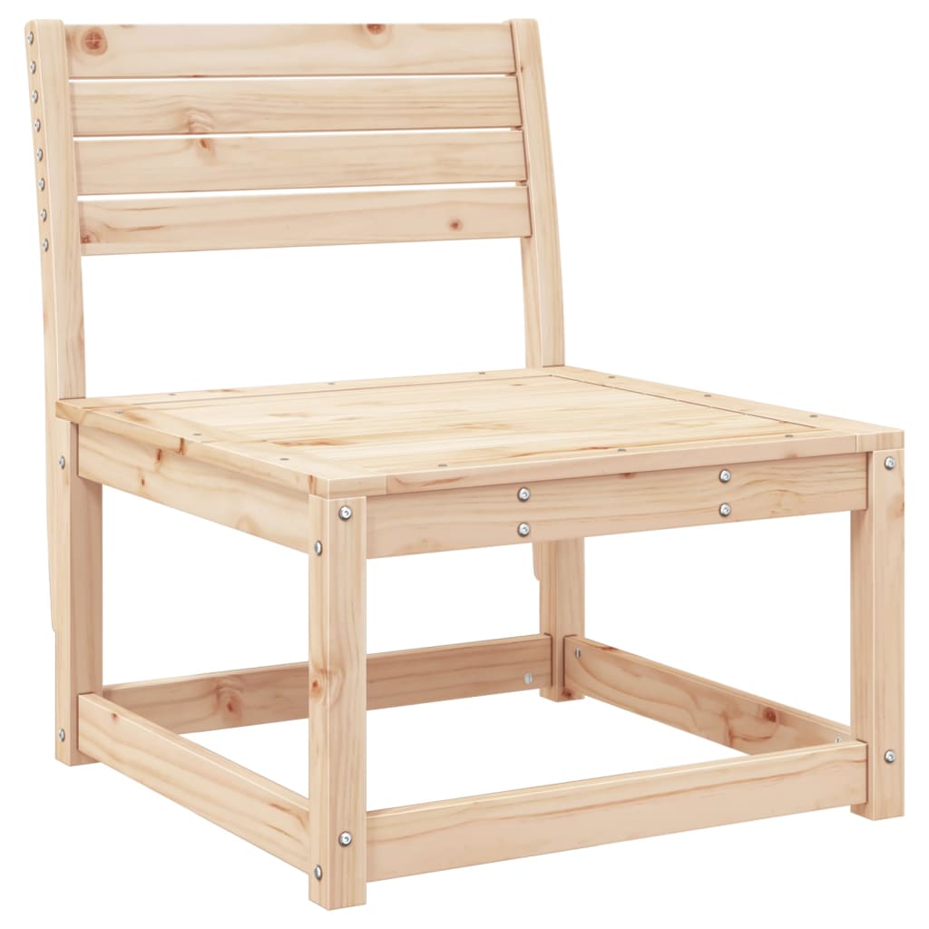 Set Salotto da Giardino 5 pz in Legno Massello di Pino