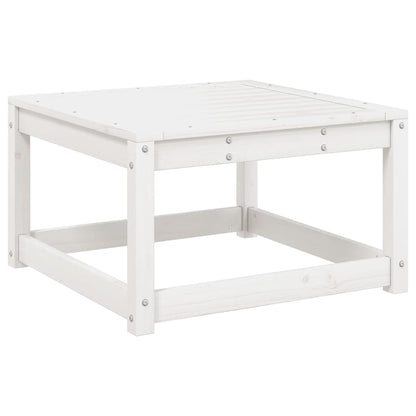 Set Salotto da Giardino 8 pz in Legno Massello di Pino Bianco | homemem39