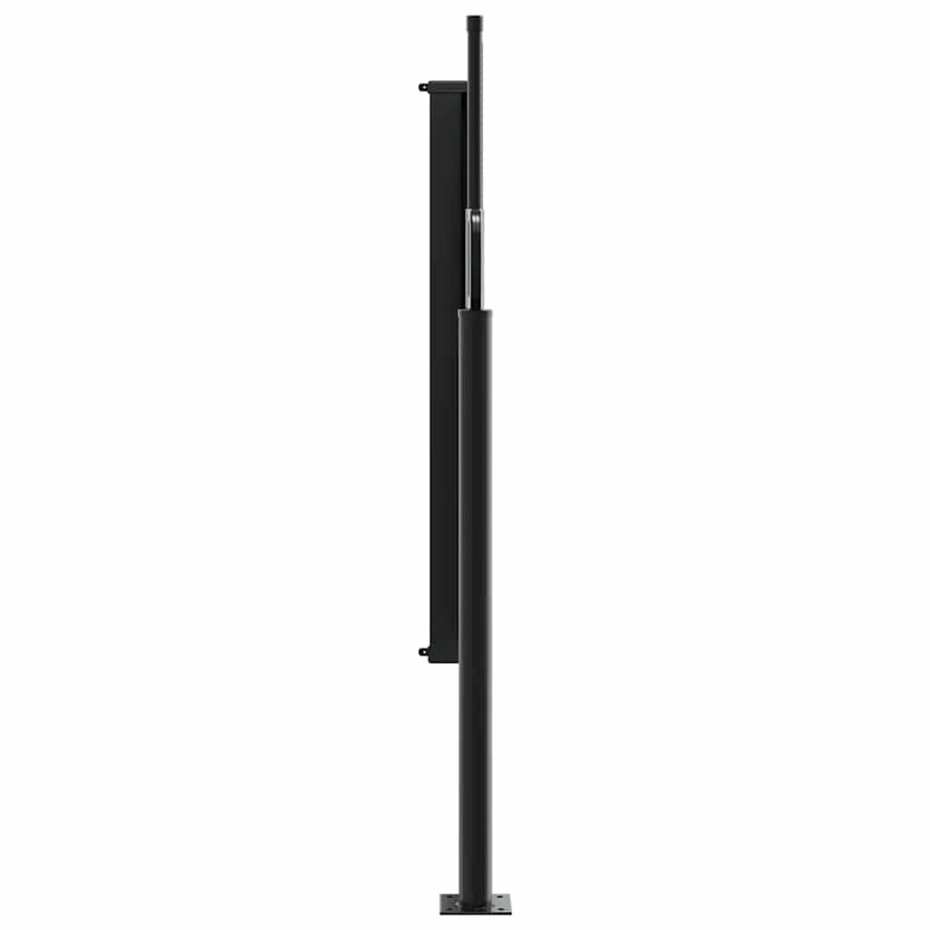 Tenda da Sole Laterale Retrattile Nera 100x300 cm | homemem39