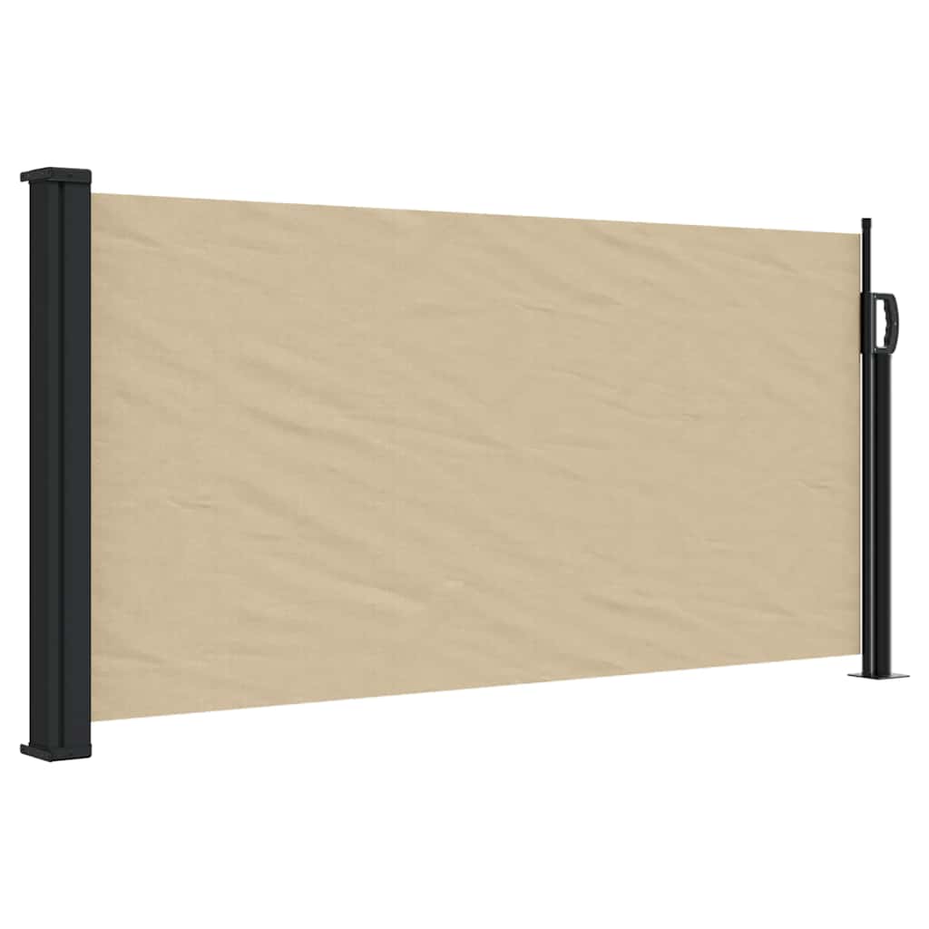 Tenda da Sole Laterale Retrattile Beige 100x300 cm | homemem39