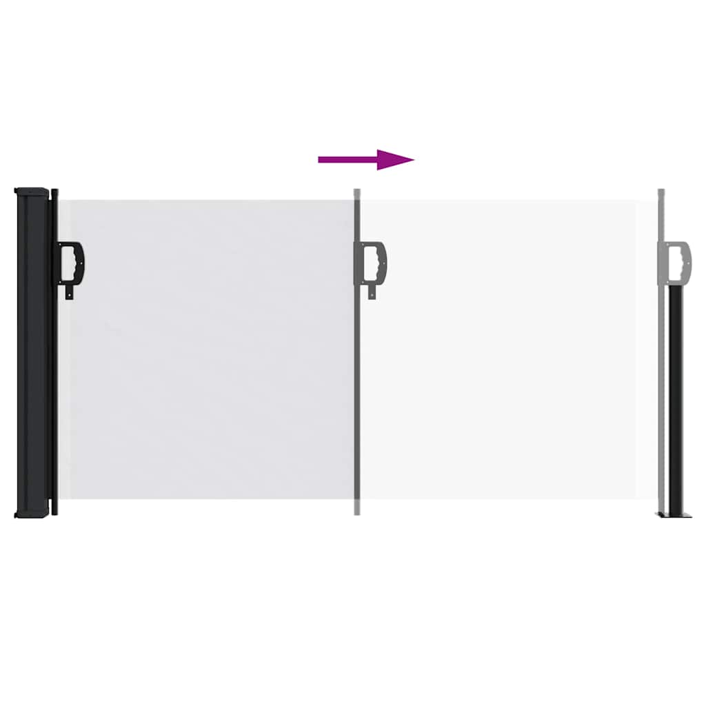 Tenda da Sole Laterale Retrattile Bianco 100x300 cm | homemem39