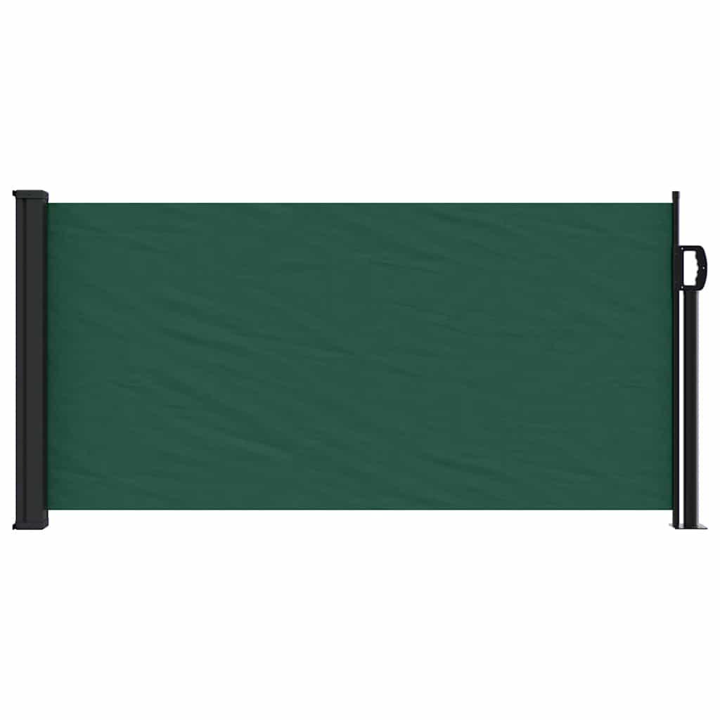 Tenda da Sole Laterale Retrattile Verde Scuro 100x300 cm | homemem39