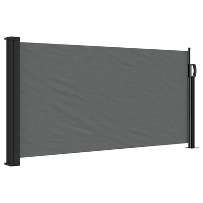 Tenda da sole laterale retrattile antracite 100x300 cm | homemem39