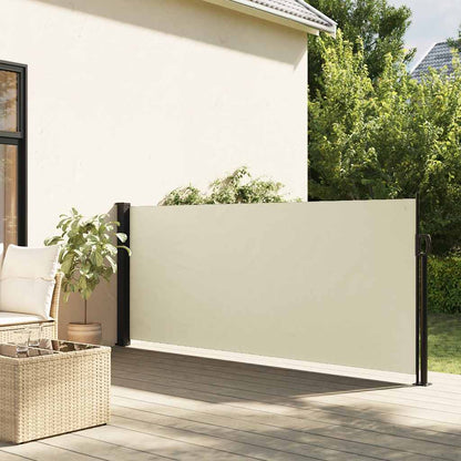 Tenda da Sole Laterale Retrattile Crema 117x300 cm | homemem39