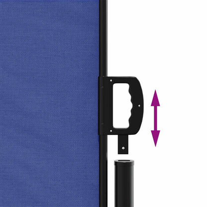 Tenda da Sole Laterale Retrattile Blu 117x300 cm | homemem39