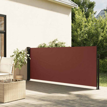 Tenda da Sole Laterale Retrattile Marrone 117x300 cm | homemem39