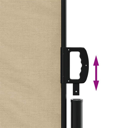 Tenda da Sole Laterale Retrattile Beige 117x300 cm | homemem39