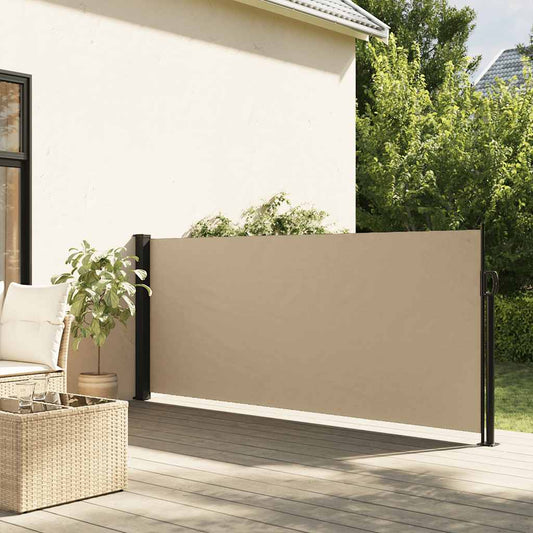 Tenda da Sole Laterale Retrattile Beige 117x300 cm | homemem39