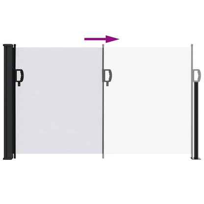 Tenda da Sole Laterale Retrattile Bianco 117x300 cm | homemem39