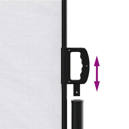 Tenda da Sole Laterale Retrattile Bianco 117x300 cm | homemem39