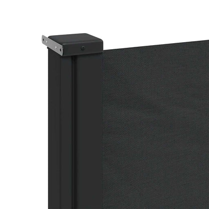 Tenda da Sole Laterale Retrattile Nera 140x300 cm | homemem39