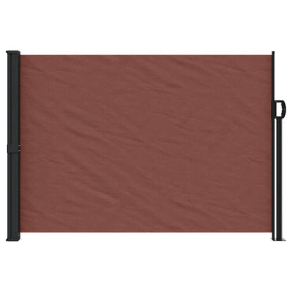 Tenda da Sole Laterale Retrattile Marrone 140x300 cm