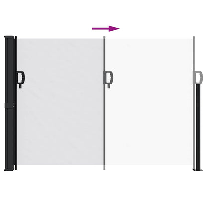 Tenda da Sole Laterale Retrattile Bianco 140x300 cm | homemem39