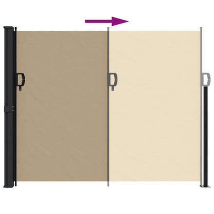 Tenda Laterale Retrattile Beige 170x300 cm | homemem39