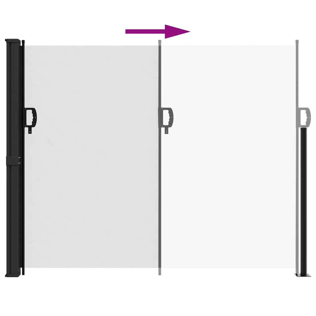 Tenda Laterale Retrattile Bianco 170x300 cm | homemem39