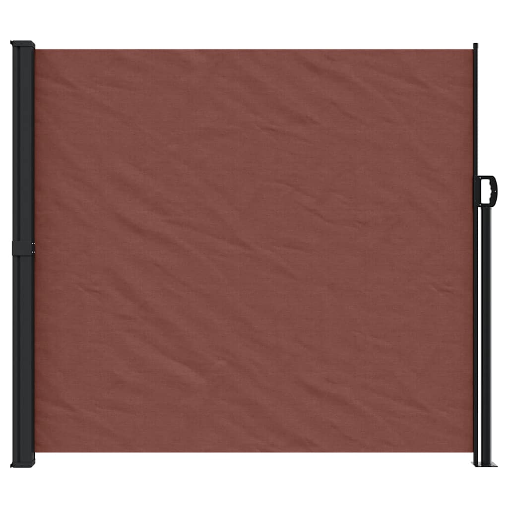 Tenda da Sole Laterale Retrattile Marrone 180x300 cm | homemem39