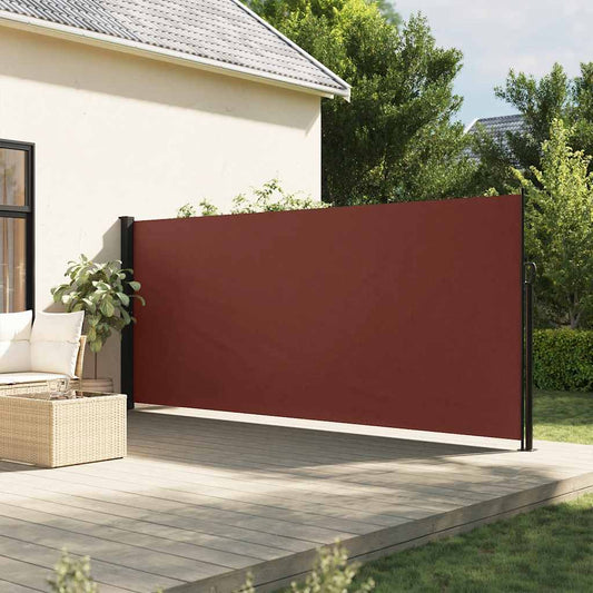 Tenda da Sole Laterale Retrattile Marrone 180x300 cm | homemem39