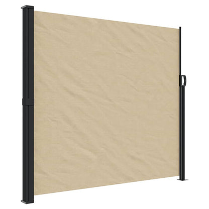 Tenda da Sole Laterale Retrattile Beige 180x300 cm