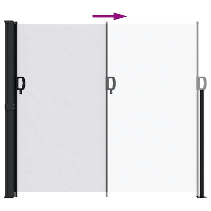 Tenda da Sole Laterale Retrattile Bianco 180x300 cm | homemem39