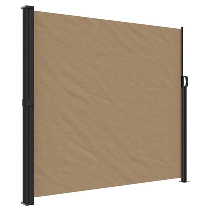 Tenda da Sole Laterale Retrattile Tortora 180x300 cm | homemem39