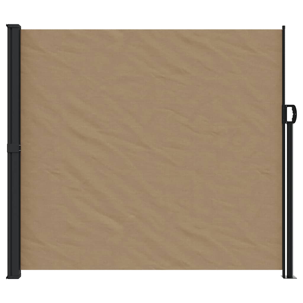 Tenda da Sole Laterale Retrattile Tortora 180x300 cm | homemem39