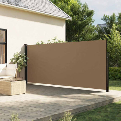 Tenda da Sole Laterale Retrattile Tortora 180x300 cm | homemem39